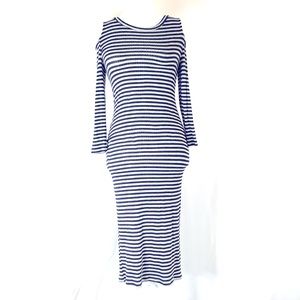 Open Shoulder Fitted Dress